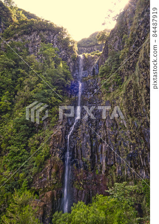 nice scenery with water in Maderira island 84487919