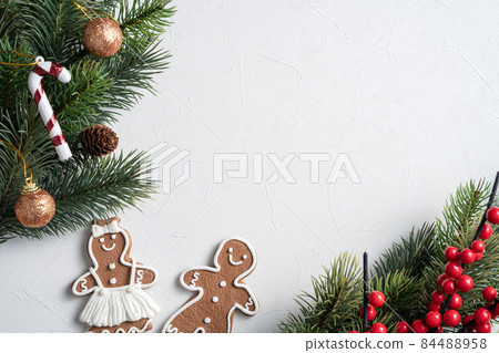 Christmas gingerbread cookie ジンジャークッキー 84488958