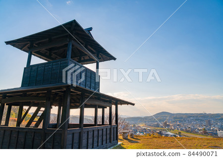 秋天的高山城遺址<岐阜縣土岐市> 秋天的高山城遺址<岐阜縣土岐市> 84490071