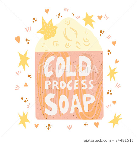 Hand made cold process soap with lettering Hand made cold process soap with lettering 84491515