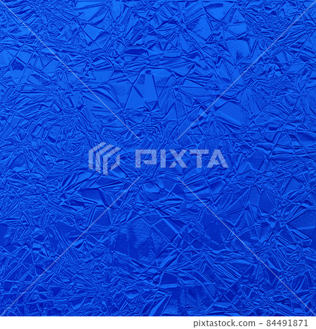 Shiny blue texture paper or metal. Blue foil vector Shiny blue texture paper or metal. Blue foil vector 84491871