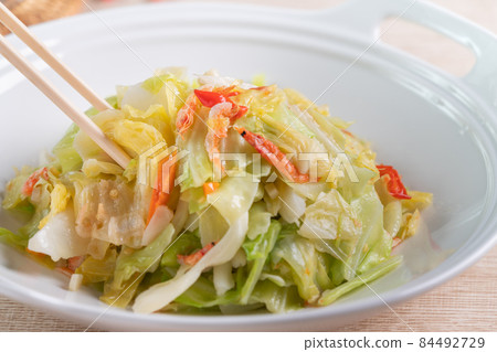 Sakura Shrimp Cabbage Vegetables Shrimp Stir fried shrimp cabbage キャベツ 84492729
