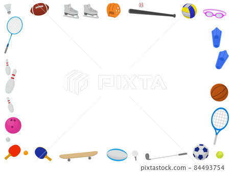 體育用品框架框架設計①插圖 84493754