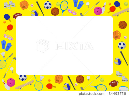 體育用品框架框架設計②插圖 體育用品框架框架設計②插圖 84493756