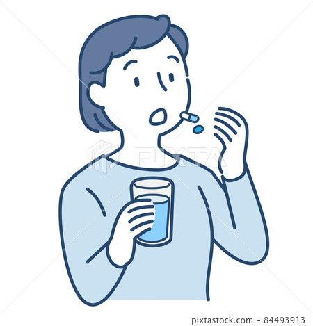 吃藥的女人 吃藥的女人 84493913