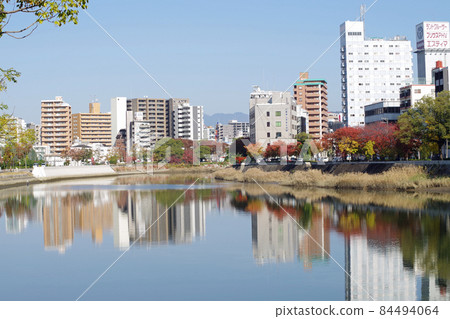 廣島天滿川河畔的城市景觀 84494064