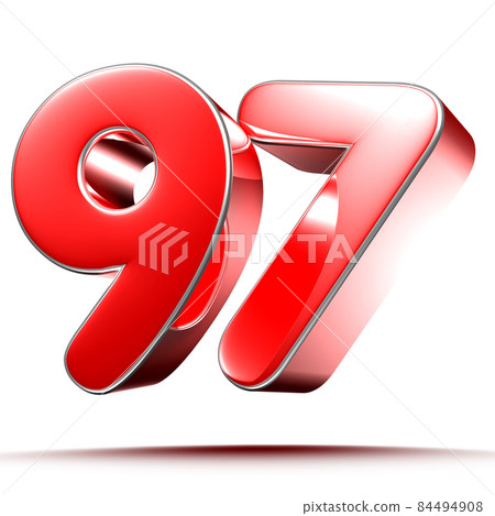 number 97 red. 84494908
