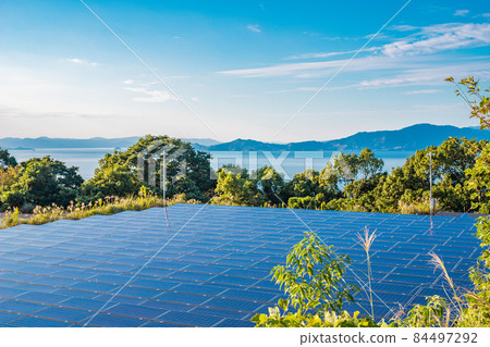 好天氣的原始新農田 84497292