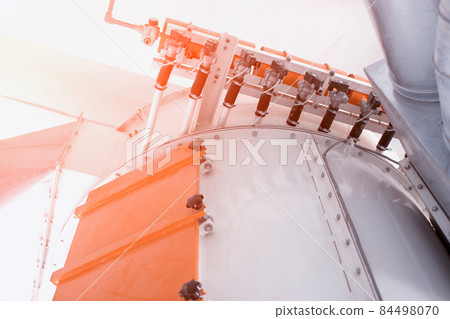 Modern production of food flour for baking bread from different varieties of grain, wheat and barley, technology Modern production of food flour for baking bread from different varieties of grain, wheat and barley, technology 84498070