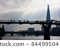 Millennium Bridge Silhouetted 84499504