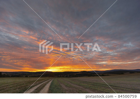 Sunset in Bile Karpaty, Slovakia Sunset in Bile Karpaty, Slovakia 84500759