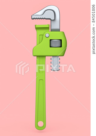 Adjustable Plumbing And Pipe Wrenches Stock Illustration