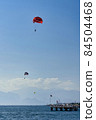 Parachute over the sea, a resort water activities 84504468