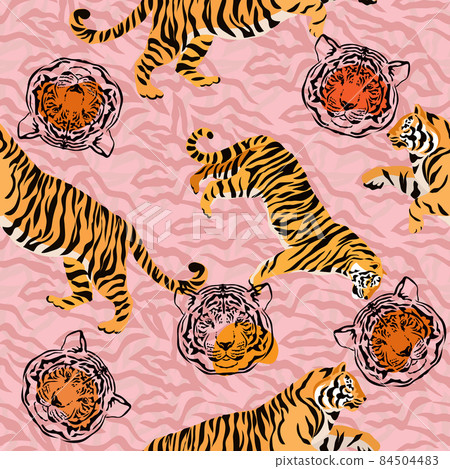 Tiger pattern 106 84504483