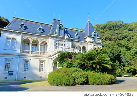 [Ehime Prefecture] Bansuiso Western-style building related to Natsume Soseki (National Important Cultural Property Ehime Prefecture Designated Cultural Property) 84504822