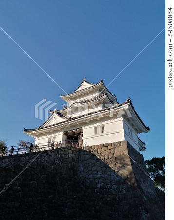 Odawara Castle Ruins Castle Tower Dusk 84508034