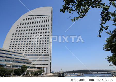Scenery of Minatomirai district, Yokohama city, Kanagawa prefecture Scenery of Minatomirai district, Yokohama city, Kanagawa prefecture 84509700