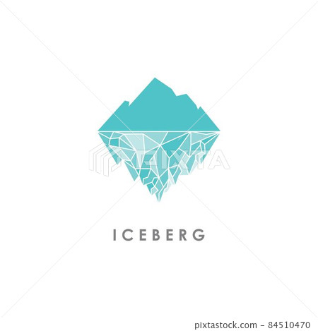 Iceberg illustration design Iceberg illustration design 84510470