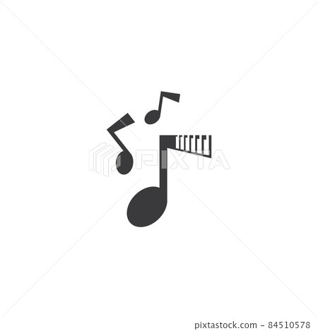 Piano vector ilustration 84510578
