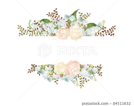 玫瑰和鈴蘭框架 玫瑰和鈴蘭框架 84511632