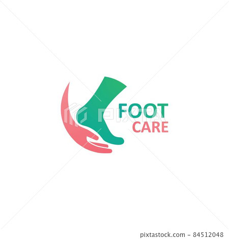 Foot care ilustration 84512048