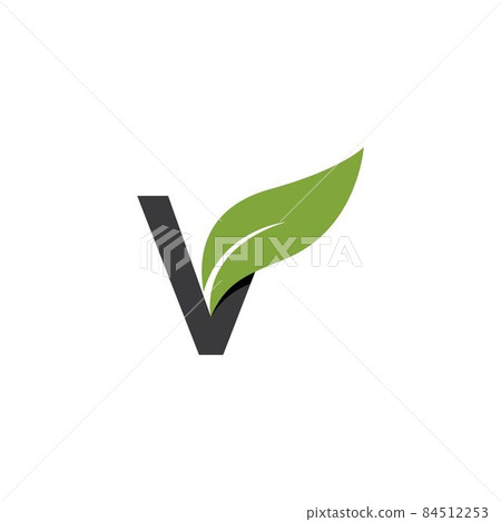 Initial letter with leaf 84512253