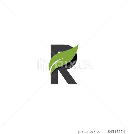 Initial letter with leaf 84512254