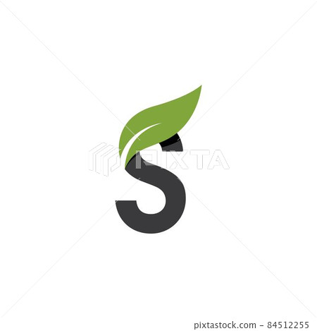 Initial letter with leaf Initial letter with leaf 84512255