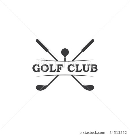 Golf Logo Template - Stock Illustration [84513232] - PIXTA