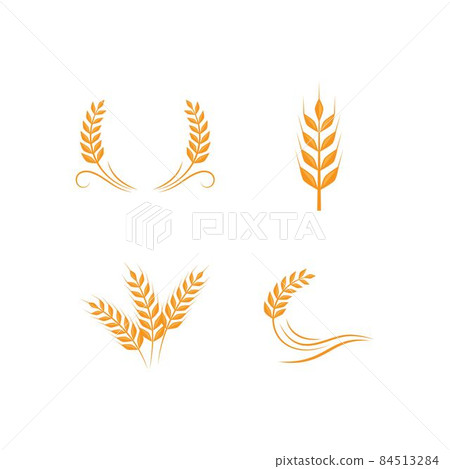 Wheat illustration design Wheat illustration design 84513284