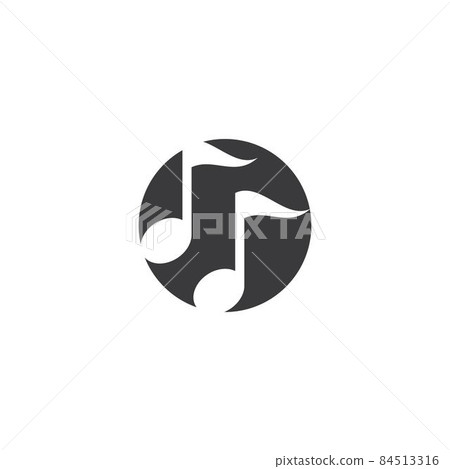Music note design Music note design 84513316