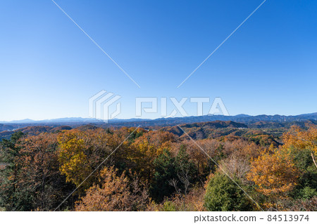 Mt. Fuji seen from the summit of Taminenushiyama (Oku Musashi Nature Park) Mt. Fuji seen from the summit of Taminenushiyama (Oku Musashi Nature Park) 84513974