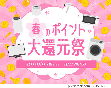 Point campaign advertising template for electronics stores 84516650