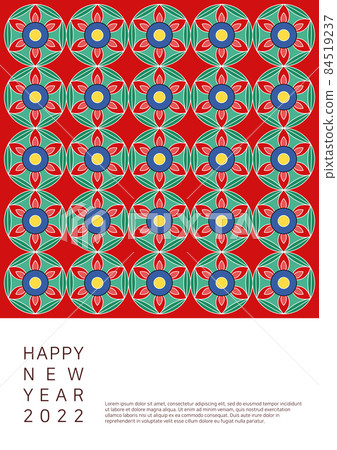 Korean traditional pattern illustration 06 Korean traditional pattern illustration 06 84519237