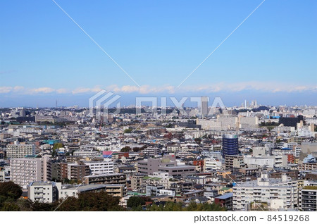 View from Ikuta Ryokuchi / Masugatayama Observatory (Noborito / Saitama area) 84519268