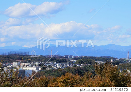 從生田綠地/增形山展望台眺望（奧多摩地區讀賣樂園） 84519270