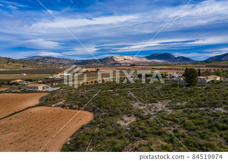 Landscape view in Canada De La Lena, Murcia region in Spain 84519974