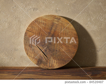 round wooden cutting board round wooden cutting board 84520487