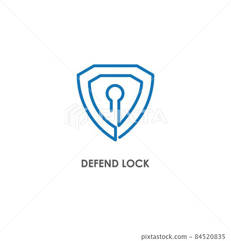 Padlock illustration vector design 84520835