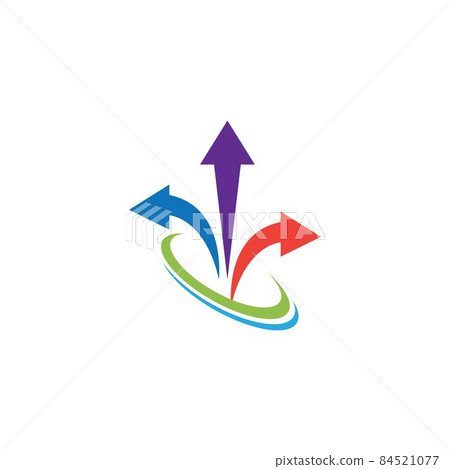 Arrow ilustration design 84521077