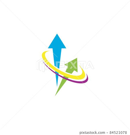 Arrow ilustration design 84521078