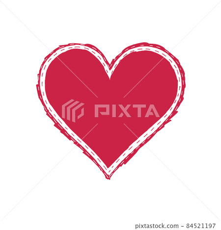 Abstract bright vector heart Abstract bright vector heart 84521197