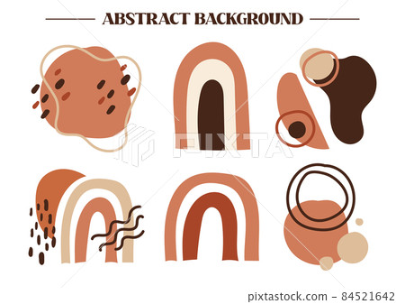 Abstract shape vector illustration for banner 84521642