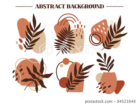 Abstract shape vector illustration for banner 84521648