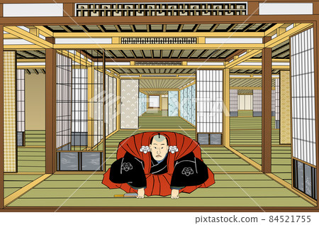 Ukiyo-e Japanese-style room 1 & greetings 84521755