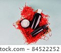 gift box with cosmetics on the theme of Valentine's day, birthday and wedding 84522252