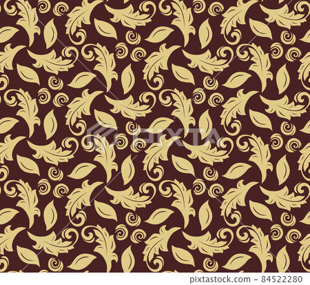 Floral Fine Seamless Pattern Floral Fine Seamless Pattern 84522280