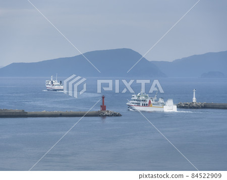 長崎縣五島群島福江島渡輪“海洋”/“萬葉”/福江島 84522909