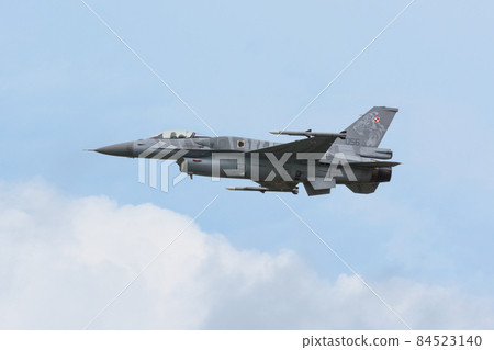 Polish Air Force F-16C Block 52+ "Tiger Demo Team" on the Clouds 84523140