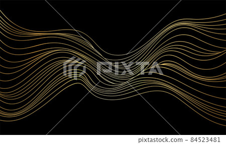 Gold lines template, artistic covers design, colorful luxury backgrounds. Trendy pattern, graphic poster, cards. Vector illustration Gold lines template, artistic covers design, colorful luxury backgrounds. Trendy pattern, graphic poster, cards. Vector illustration 84523481